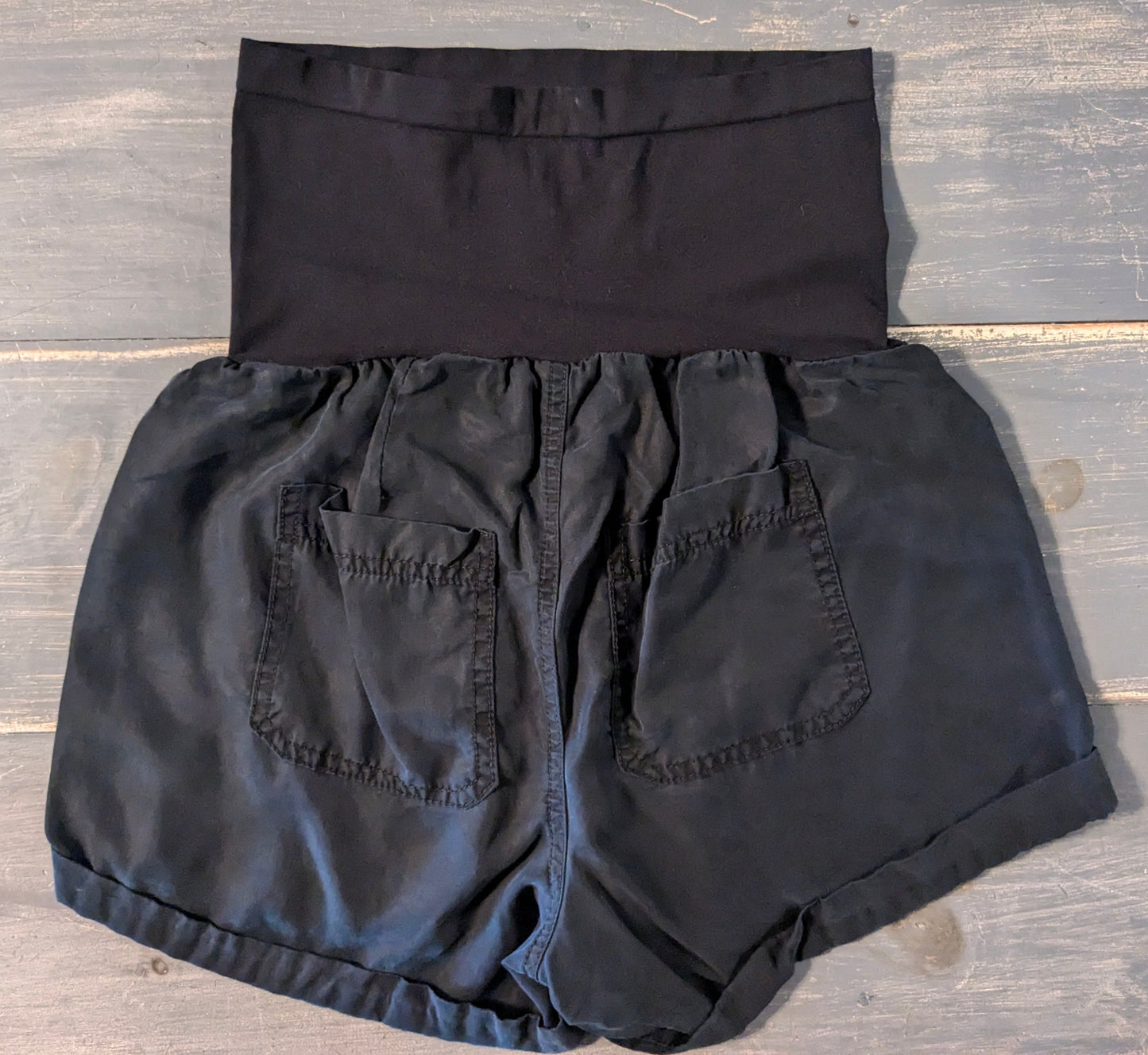 Full panel extra soft 2.5" casual shorts w/pockets, Black