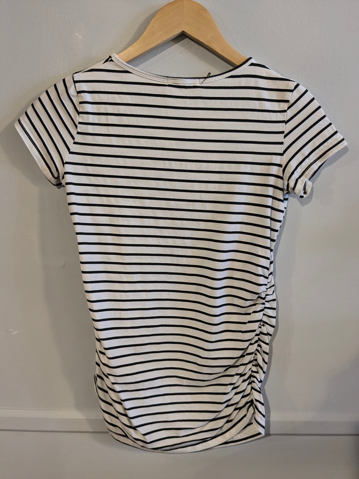 Essential fitted SS round neck tee, Multi