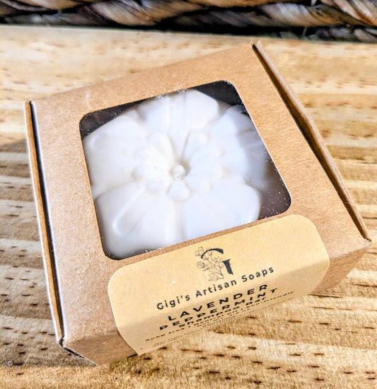Small-batch handmade shampoo bar, Lavender Peppermint