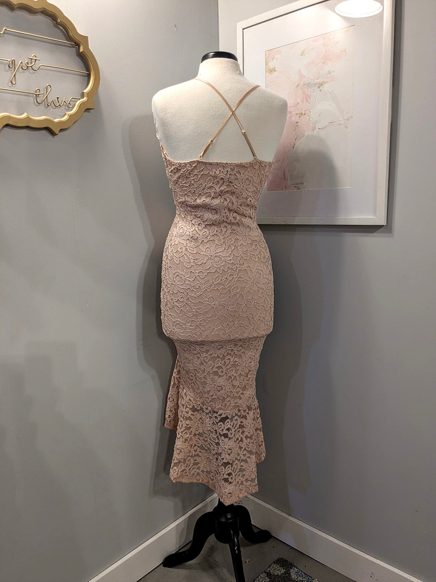 Chantilly Lace in Blush