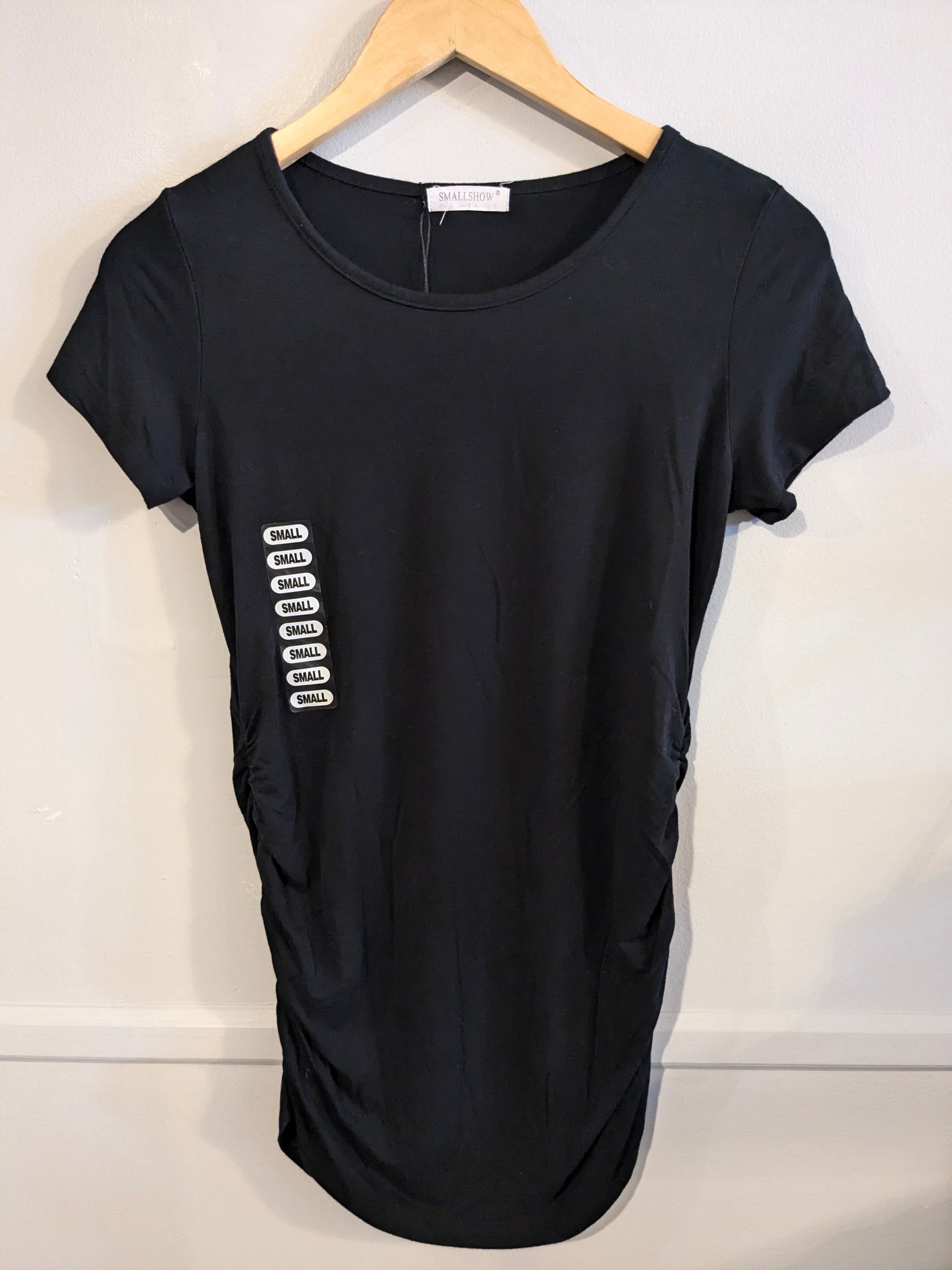 Essential fitted round neck SS tee, Multi