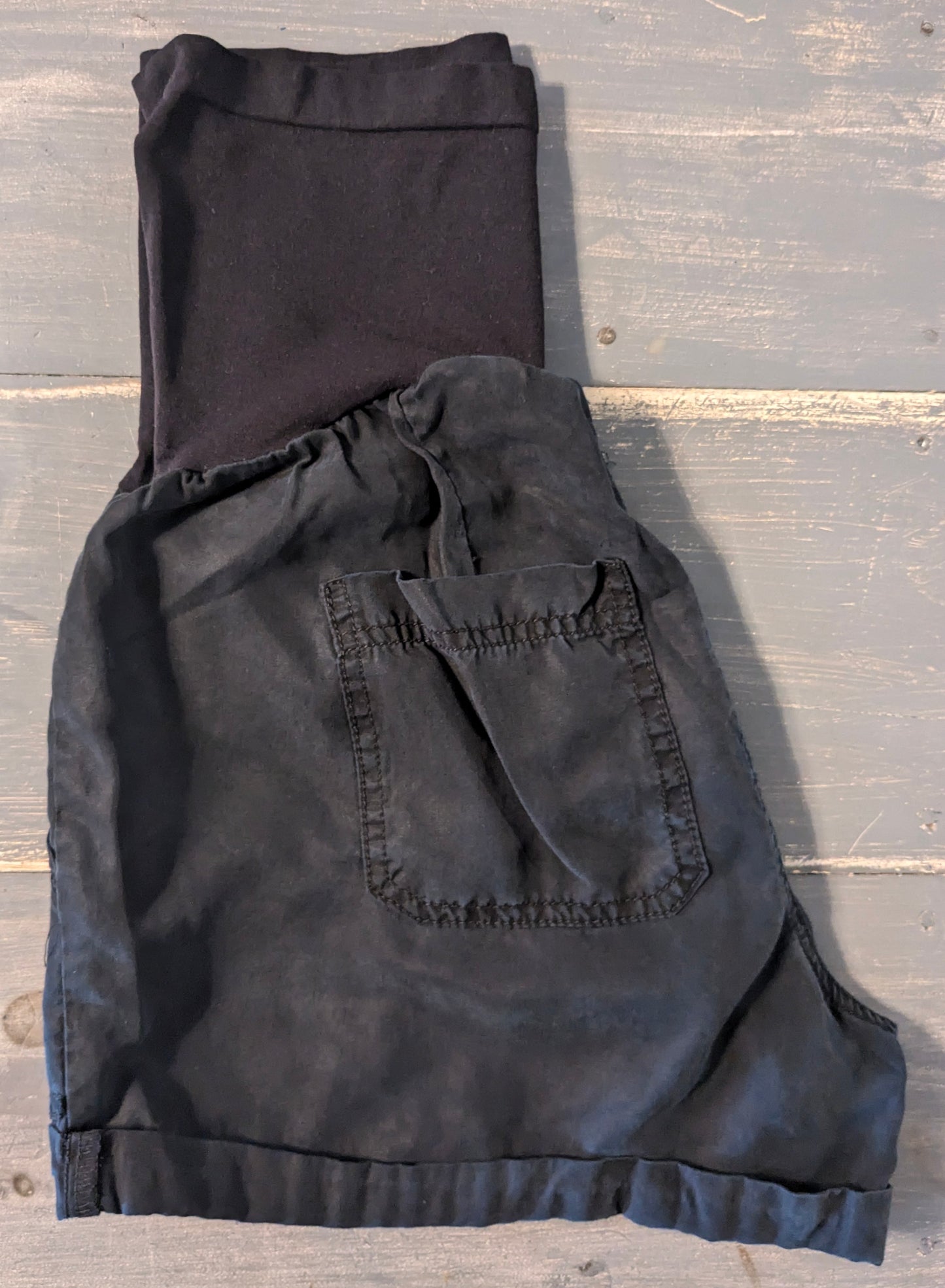 Full panel extra soft 2.5" casual shorts w/pockets, Black
