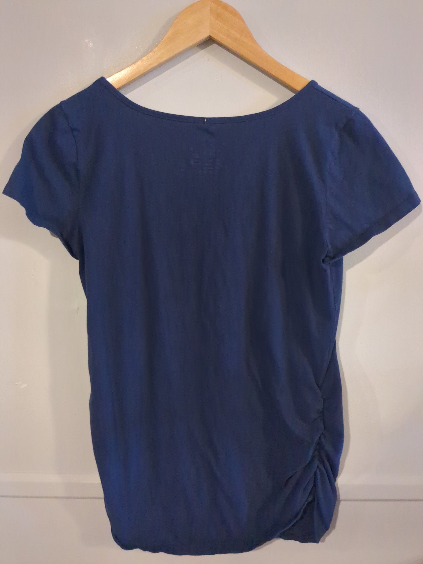 'You're Kicking Me Smalls' SS graphic tee, Navy