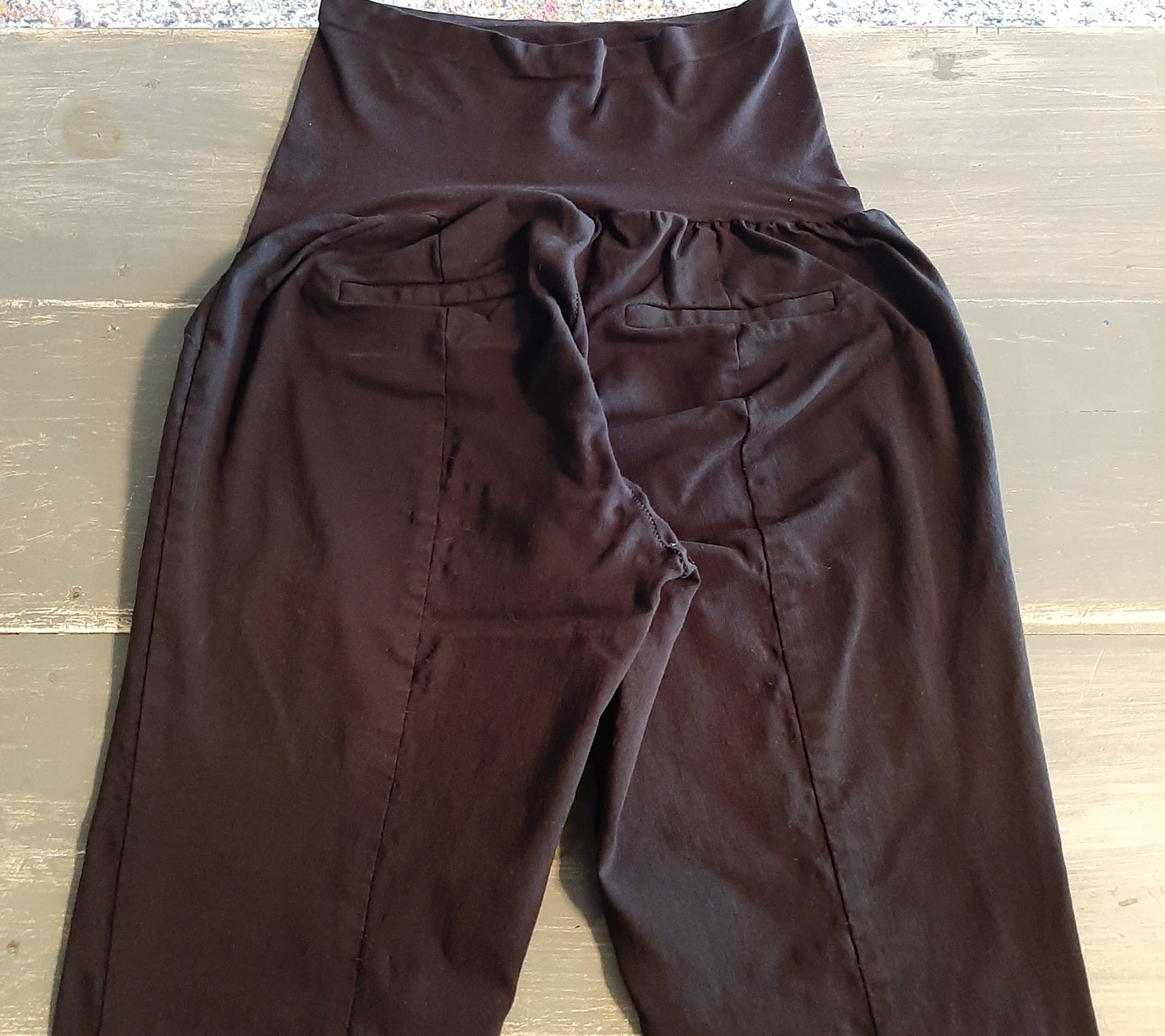 Full panel 26” skinny cropped trousers, Multi