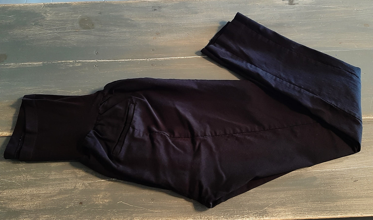 Full panel 26” skinny cropped trousers, Multi
