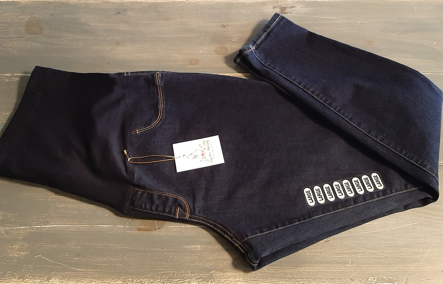 Essential full panel 28" skinny jeans, Dark wash