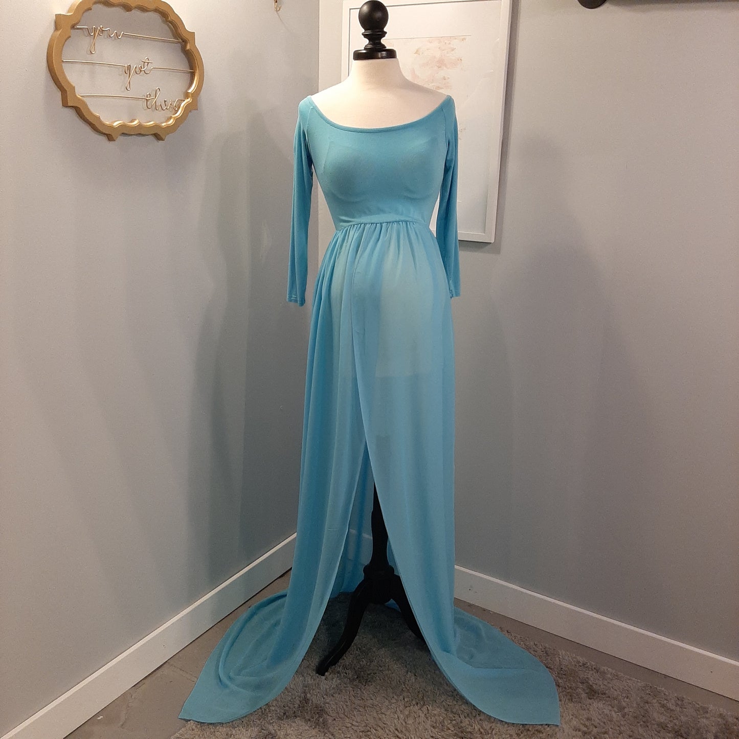 Sky Blue Sheer