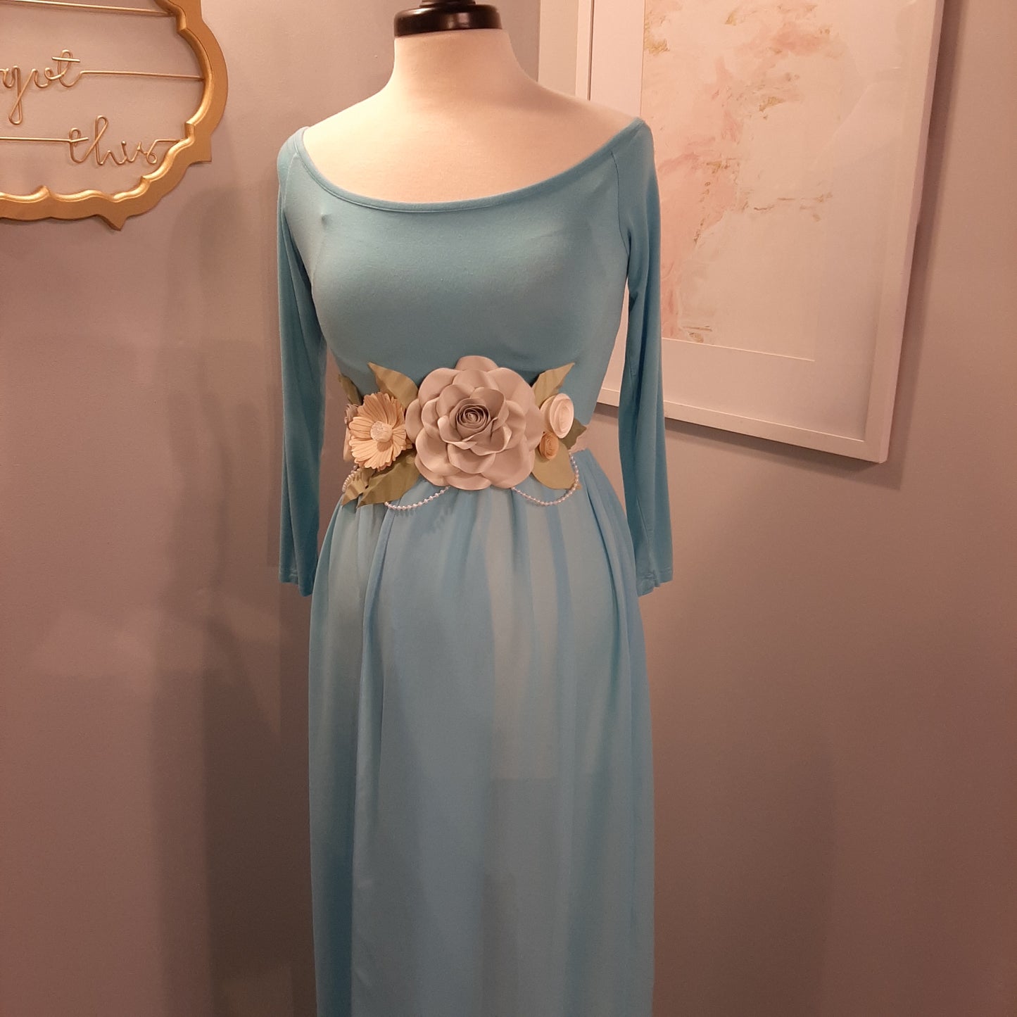 Sky Blue Sheer