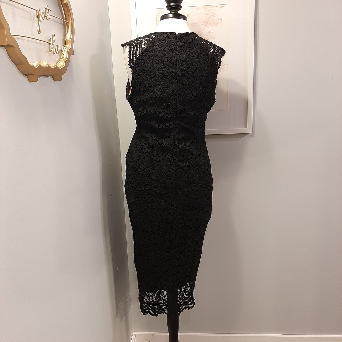 Timeless Beauty in Black Lace