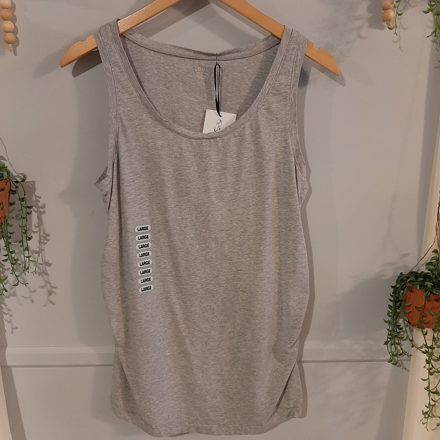 Active fitted scoop neck tank, Multi