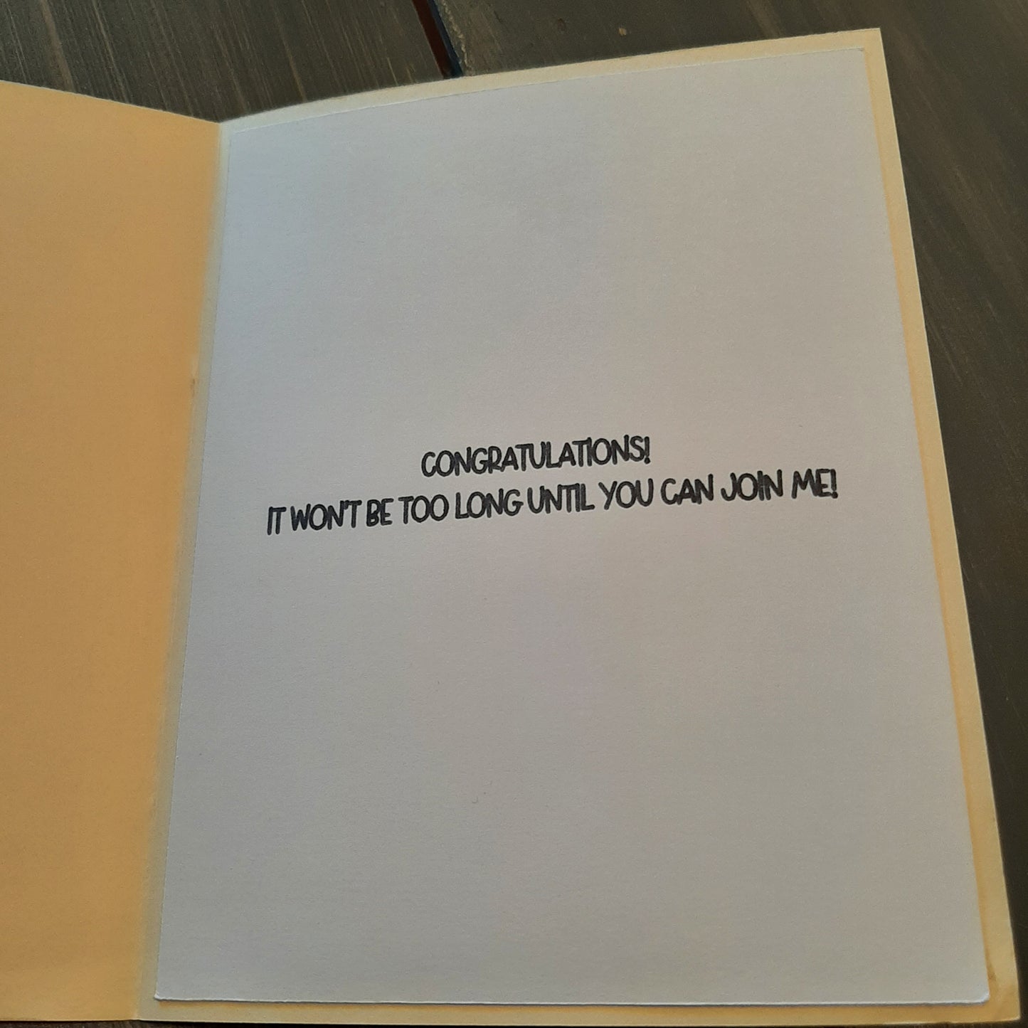 Handcrafted greeting card, Asst'd