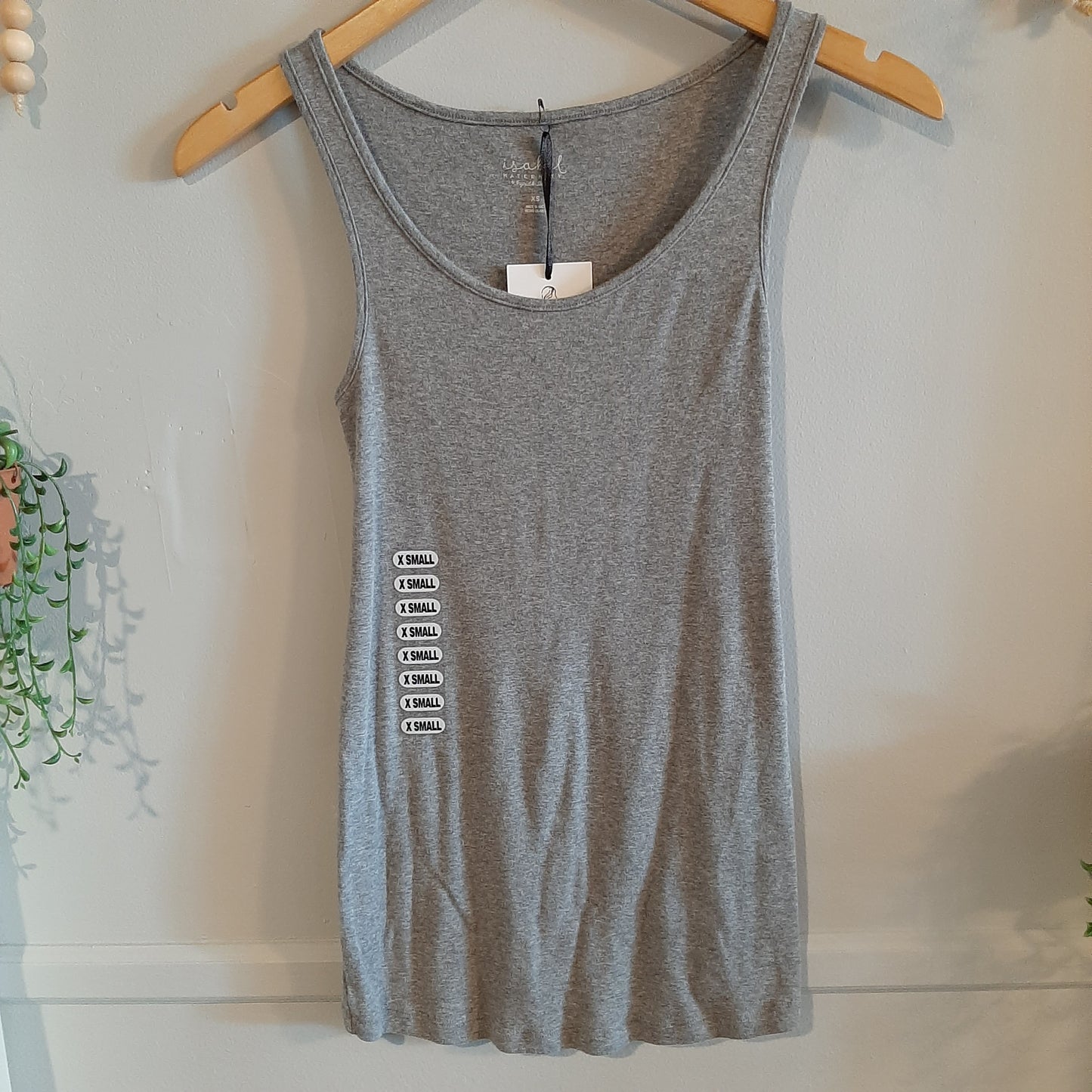 Basic scoop neck tank, Multi