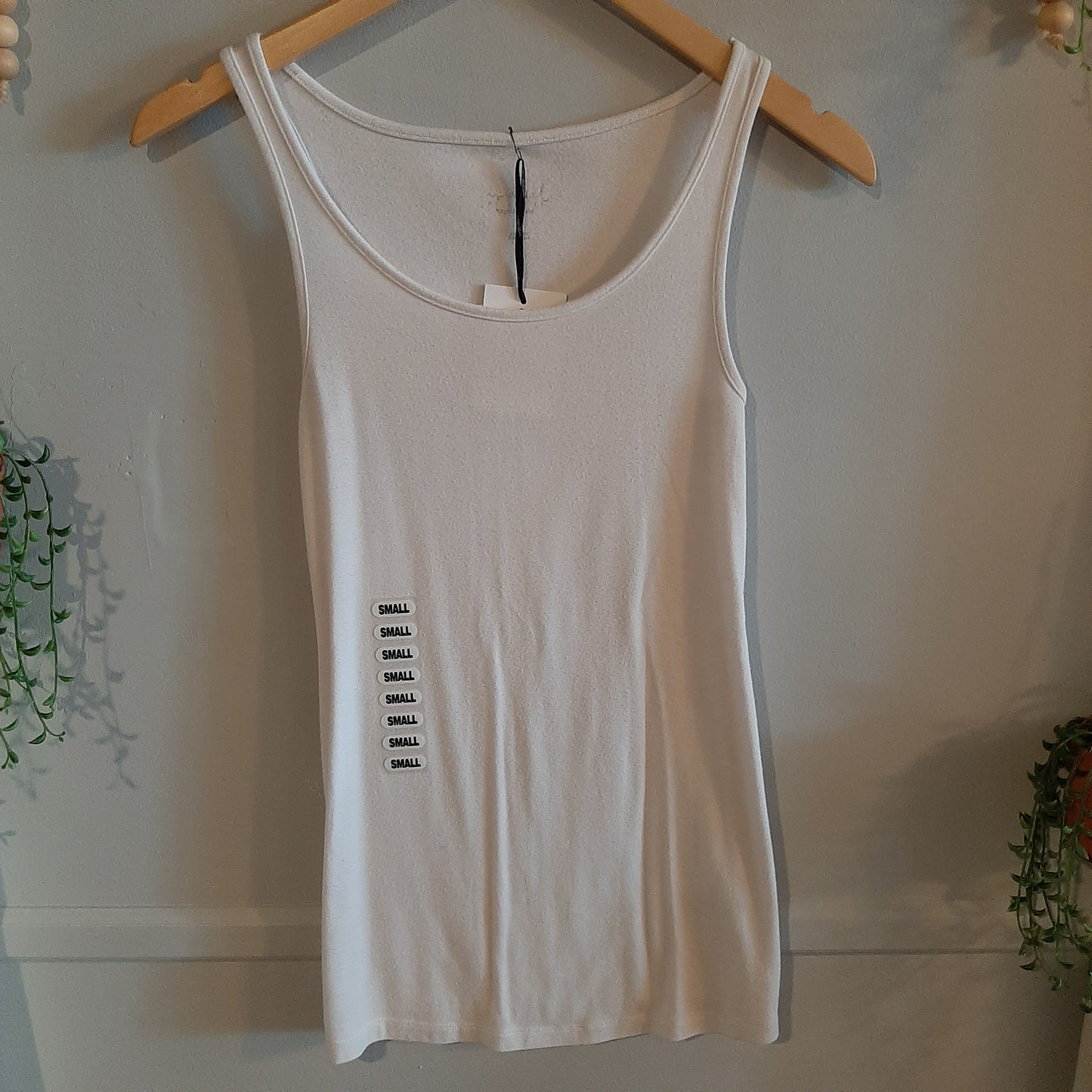 Basic scoop neck tank, Multi