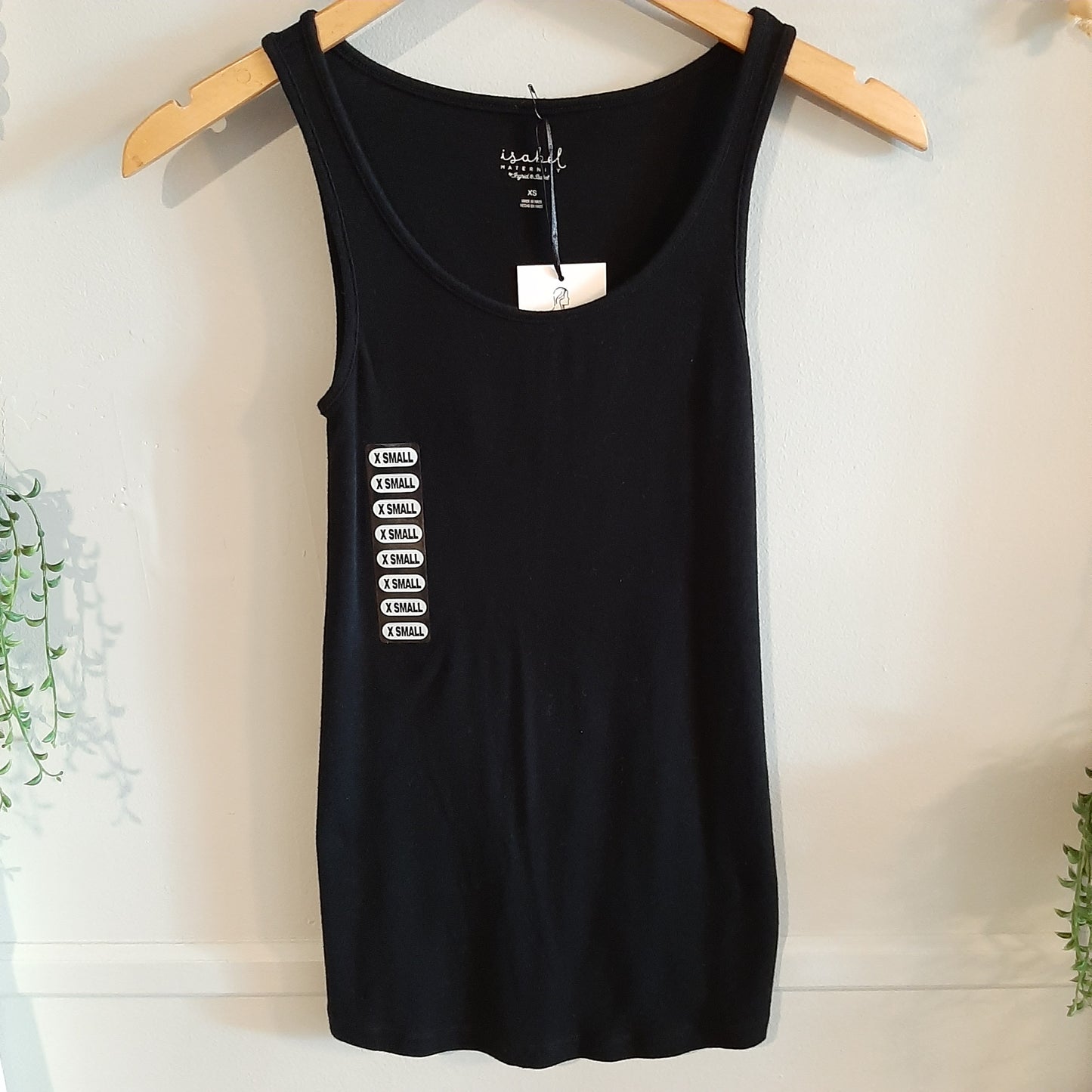 Basic scoop neck tank, Multi