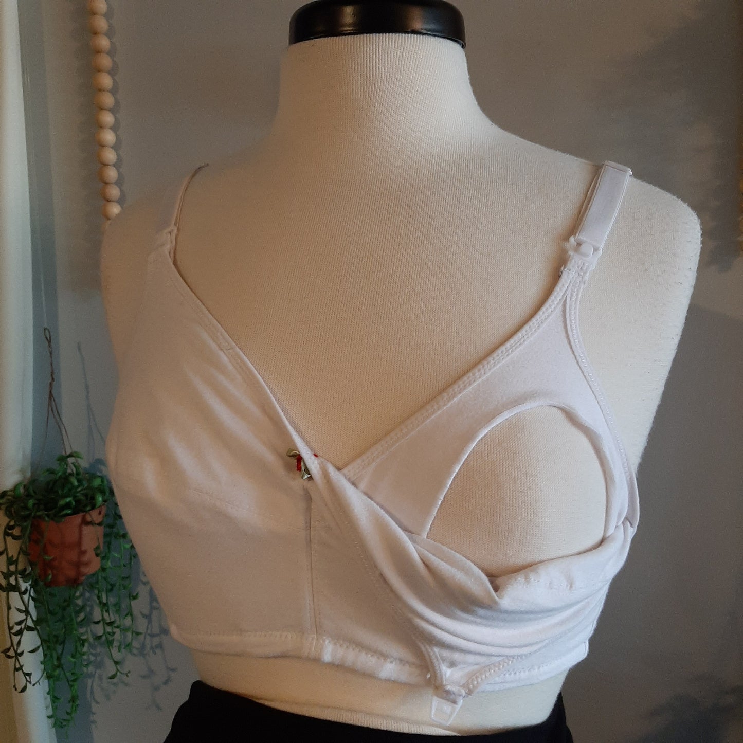 Clasp strap unlined nursing bralette, Multi