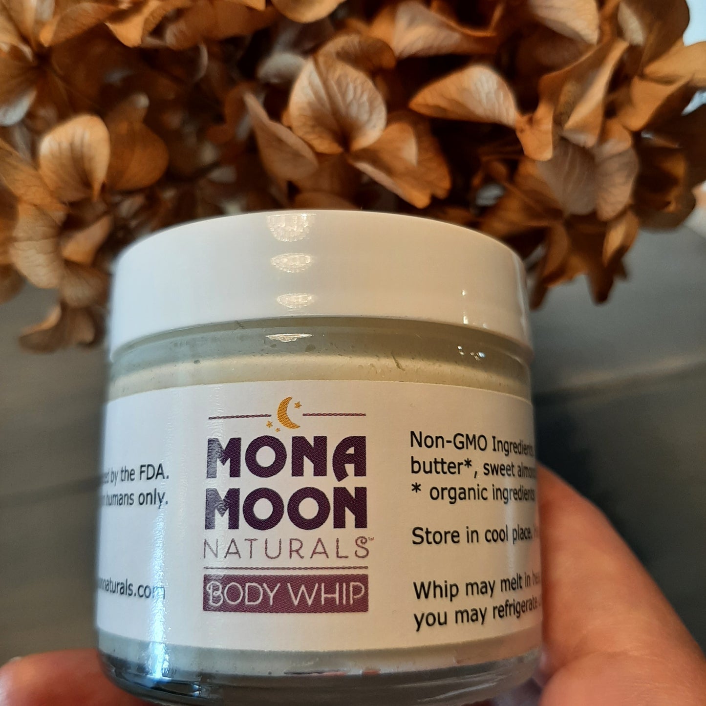 All-natural body whip, Lavender