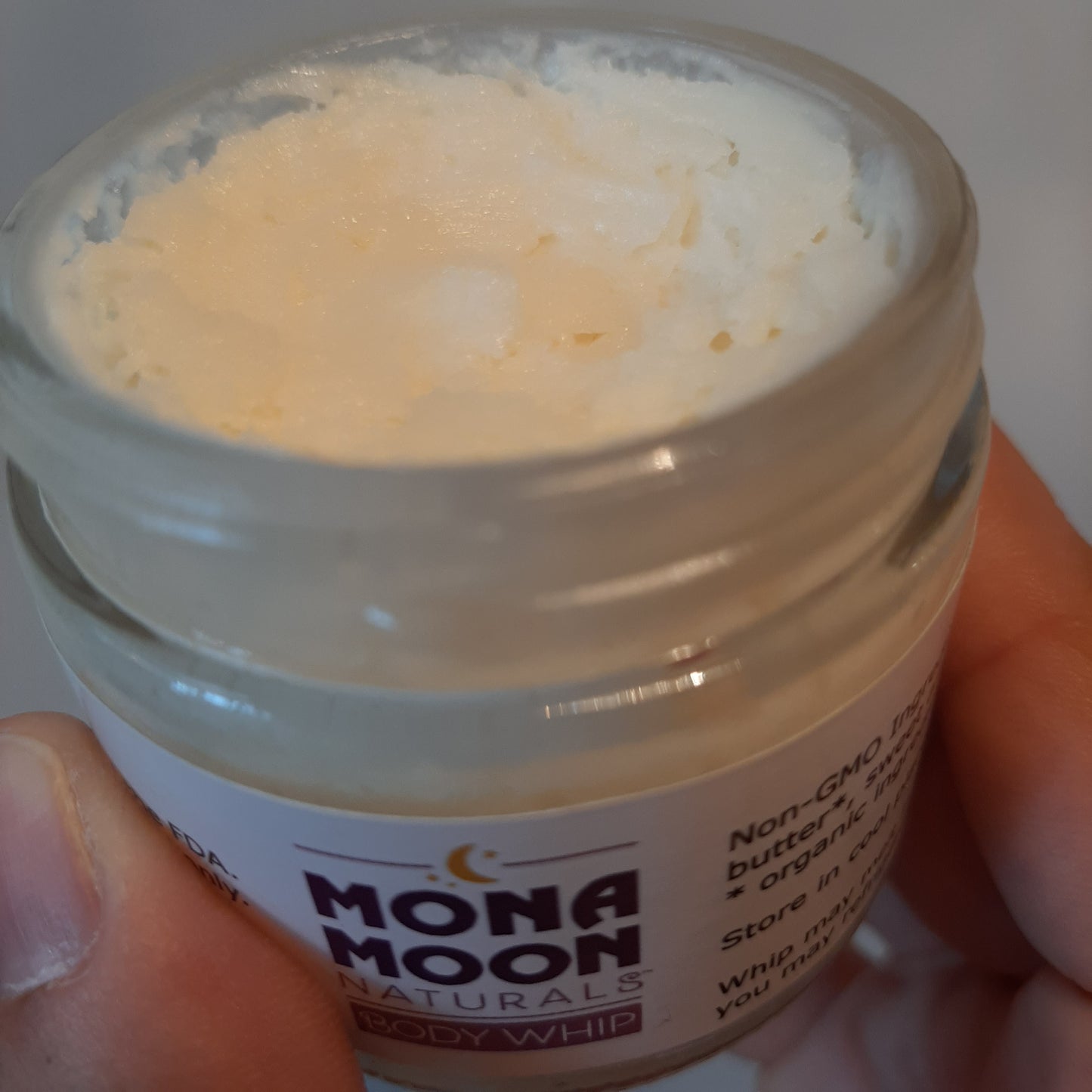 All-natural body whip, Lavender