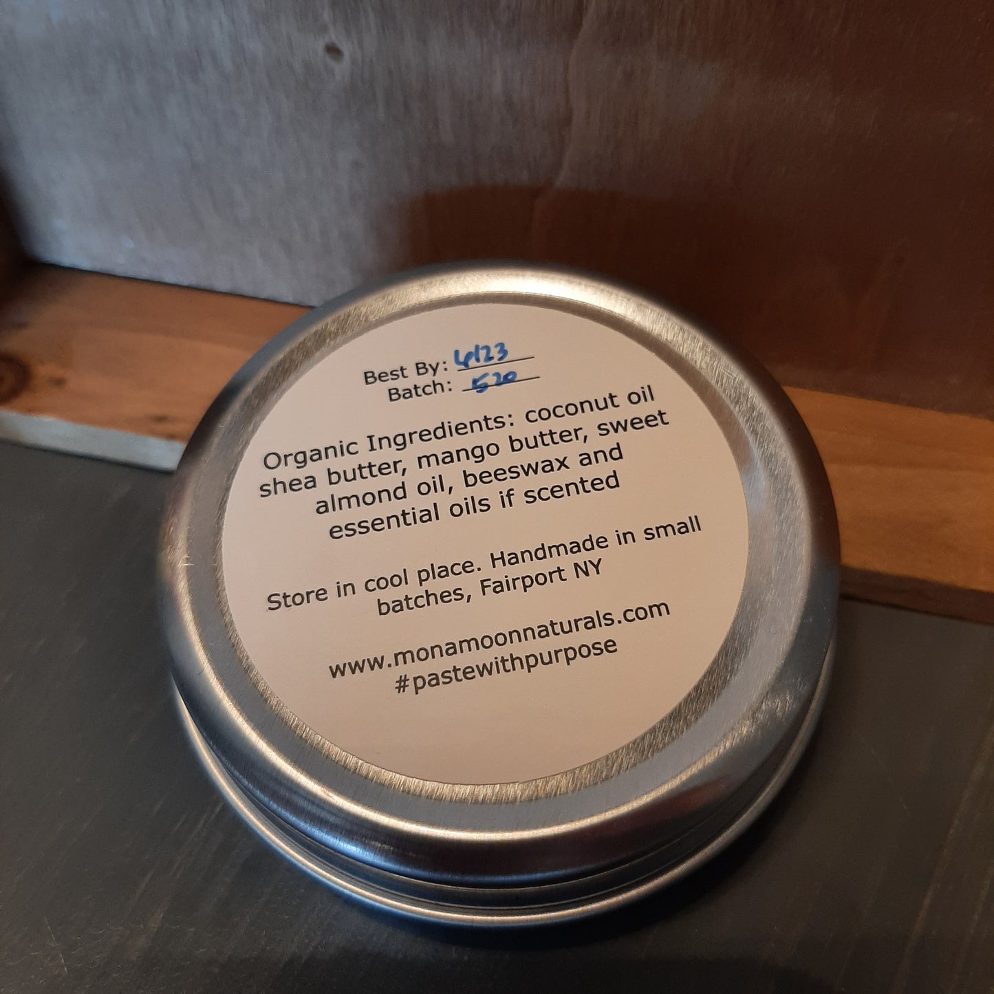 All-natural bee whip, Unscented