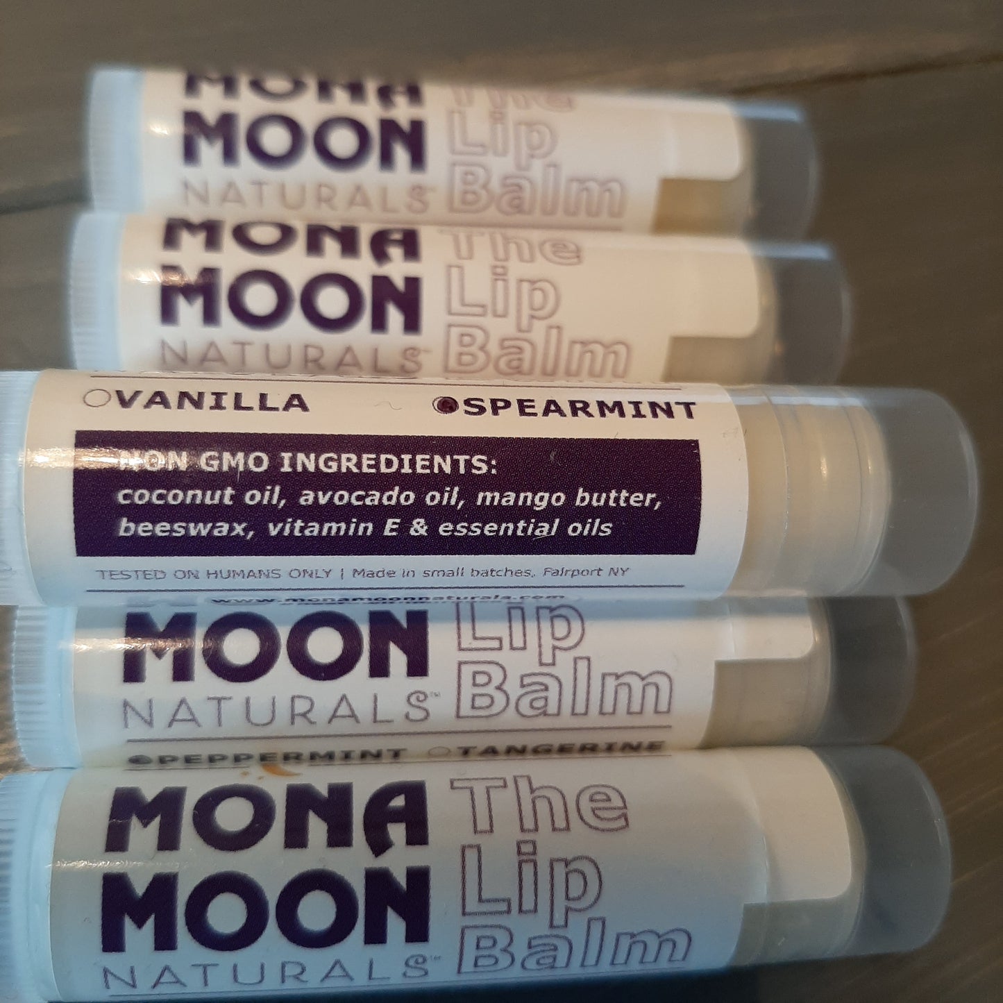 All-natural lip balm, Asst'd