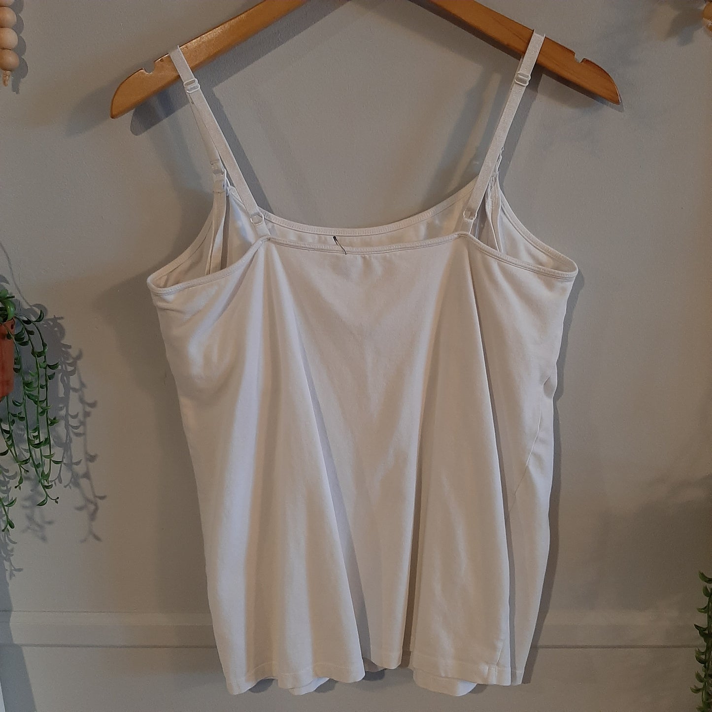 Adjustable clasp strap shelf-bra cami, Multi -NF