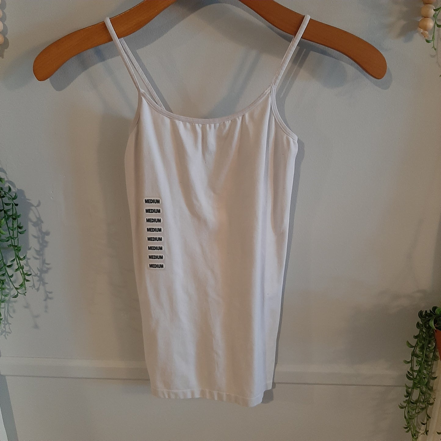 Relaxed fit classic cotton cami, Multi