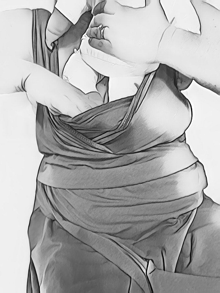 Skin to Skin Gown, Grey
