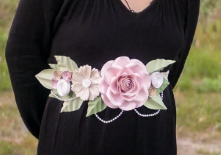 Paper Flower Maternity Band Workshop