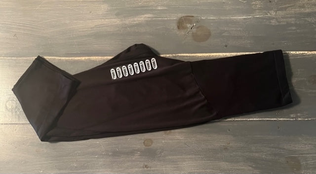 Active full panel 19" cropped leggings, Charcoal