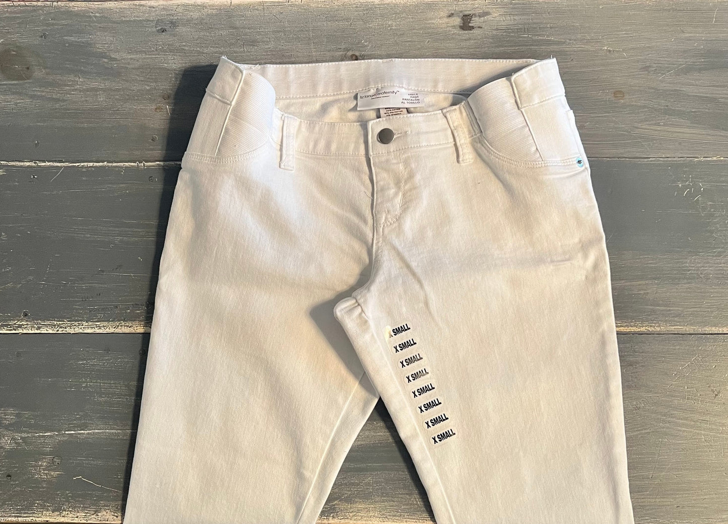 Full panel 26" white skinny jeggings