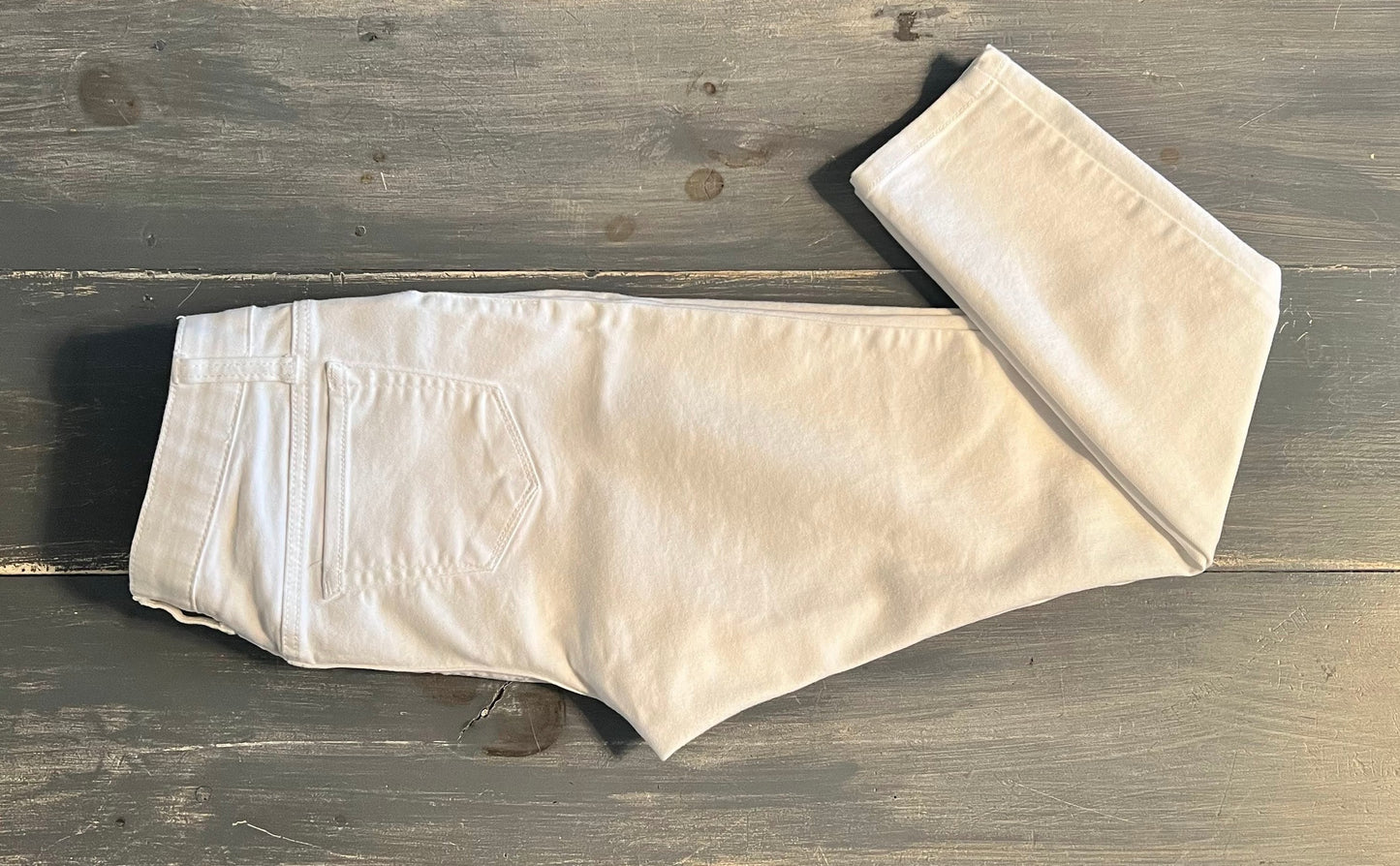 Full panel 26" white skinny jeggings