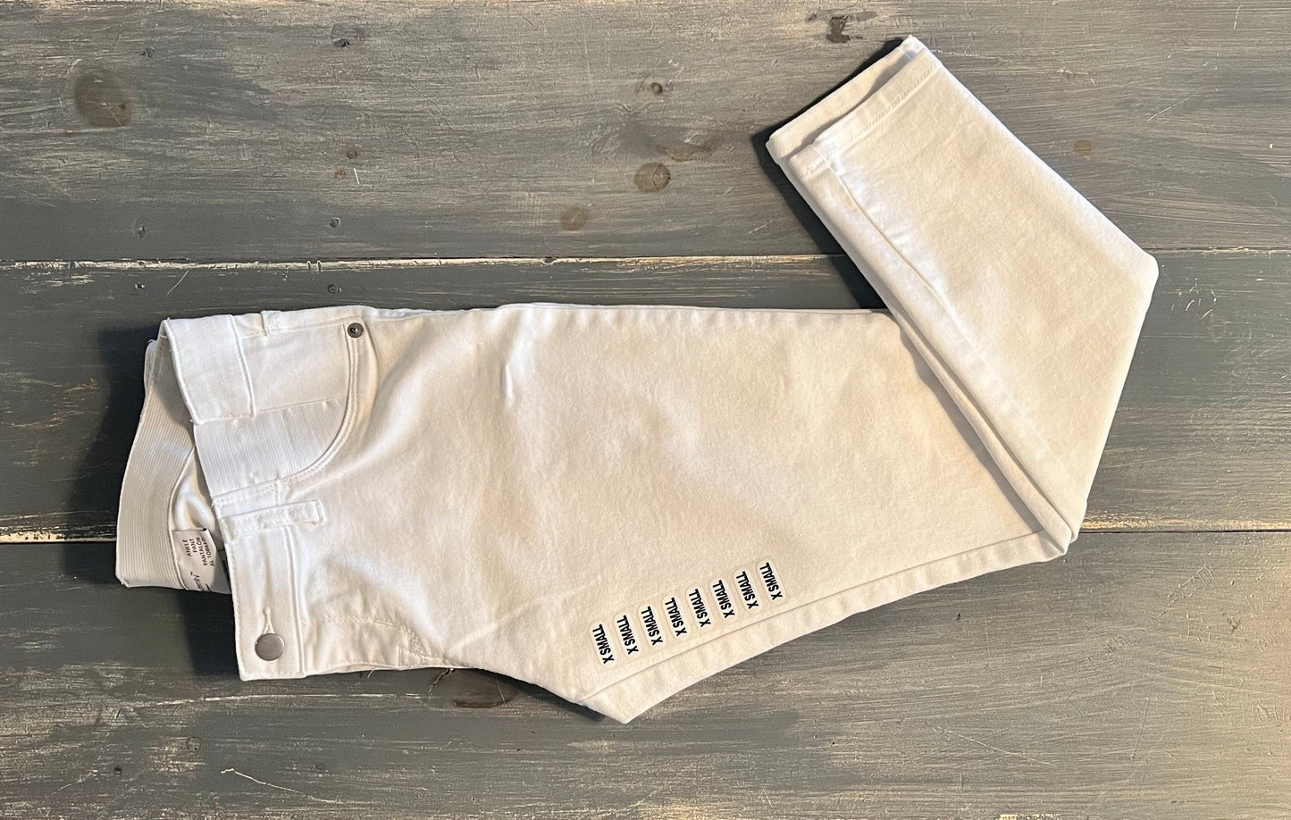 Full panel 26" white skinny jeggings