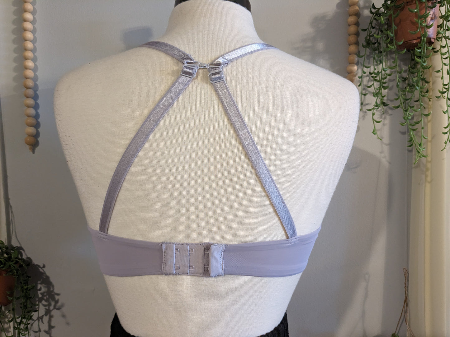 Clasp strap lightly lined wirefree nursing bra, Multi