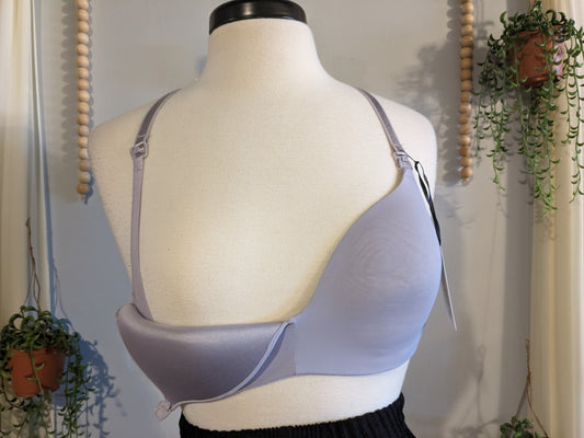 Clasp strap lightly lined wirefree nursing bra, Multi