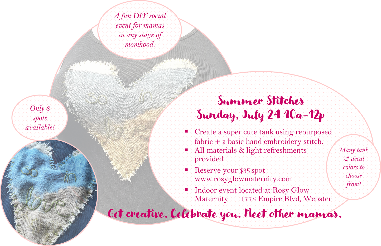 Summer Stitches DIY Custom Tank Social Event