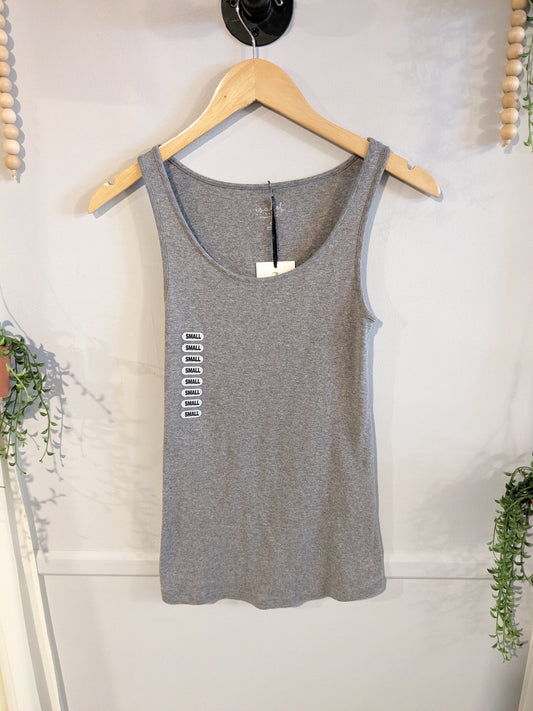 Basic scoop neck tank, Multi