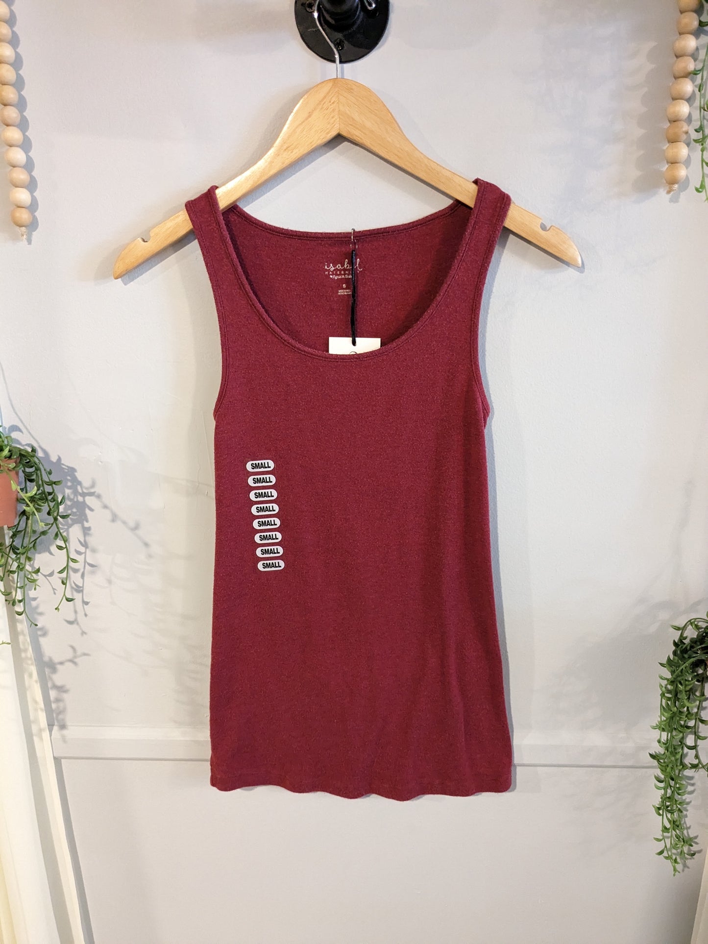 Basic scoop neck tank, Multi