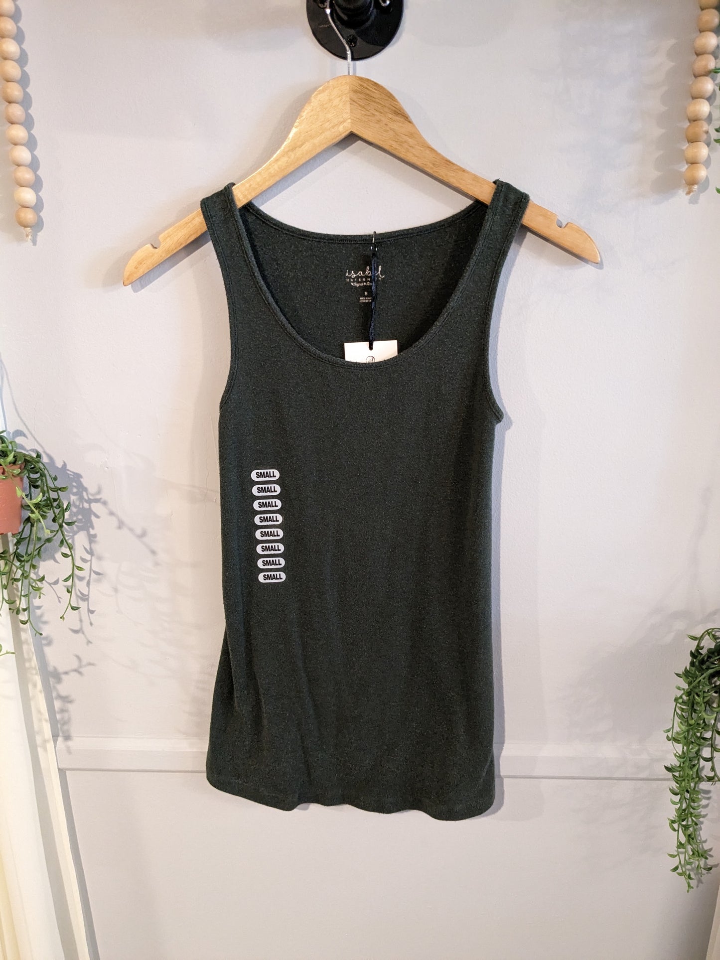 Basic scoop neck tank, Multi