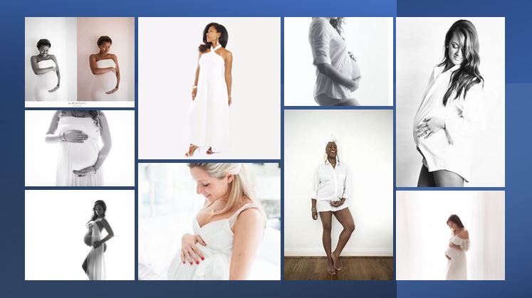 Whiteout Indoor Maternity Mini Sessions
