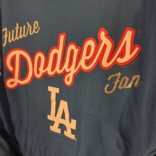 'Future LA Dodgers fan' graphic tank, Blue