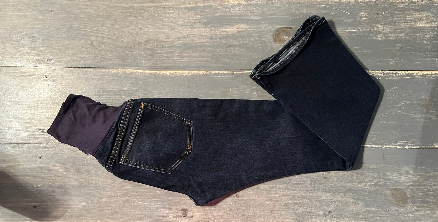 Full panel 27" bootcut jeans, Dark wash