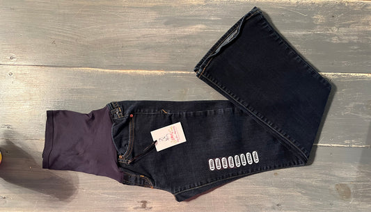 Full panel 27" bootcut jeans, Dark wash