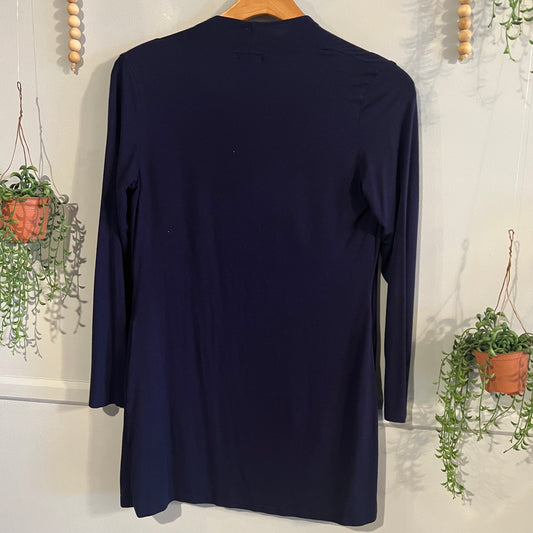 Essential lightweight cardigan, Navy -NF