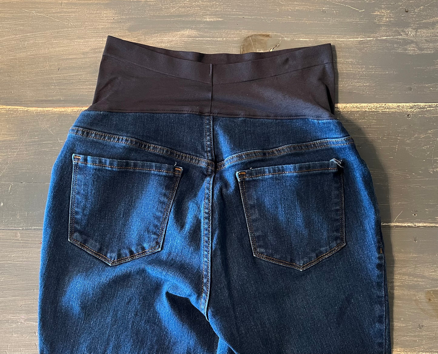 Full panel 26” skinny jeans, Dark wash