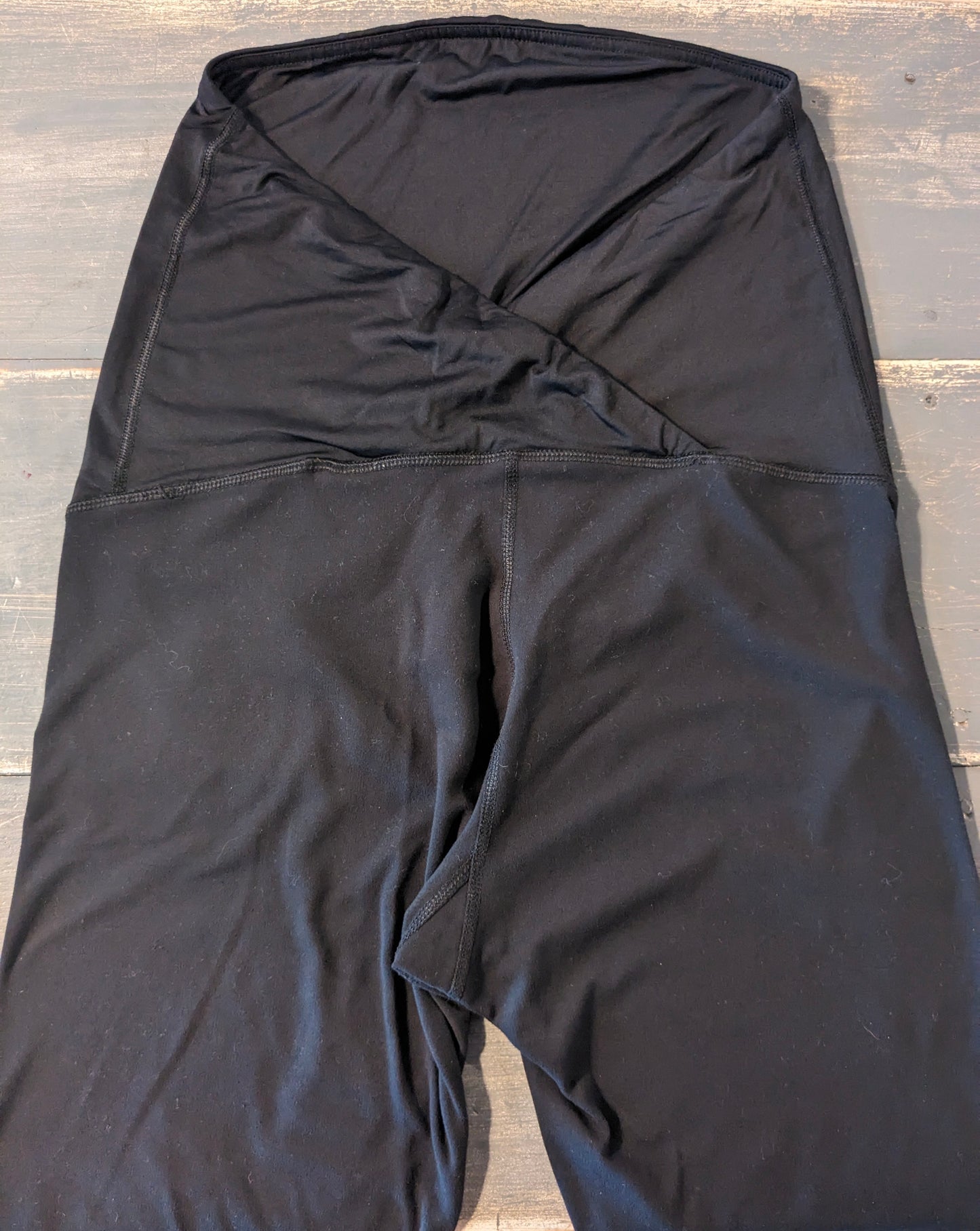 Active convertible panel 7” biker shorts, Black
