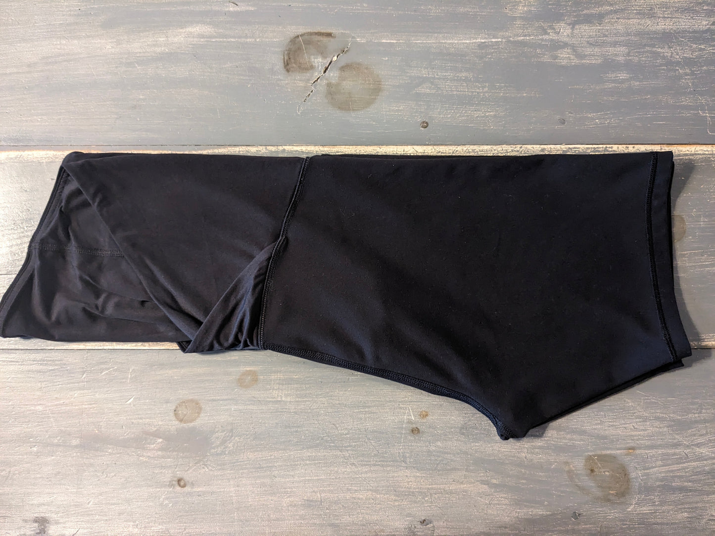 Active convertible panel 7” biker shorts, Black