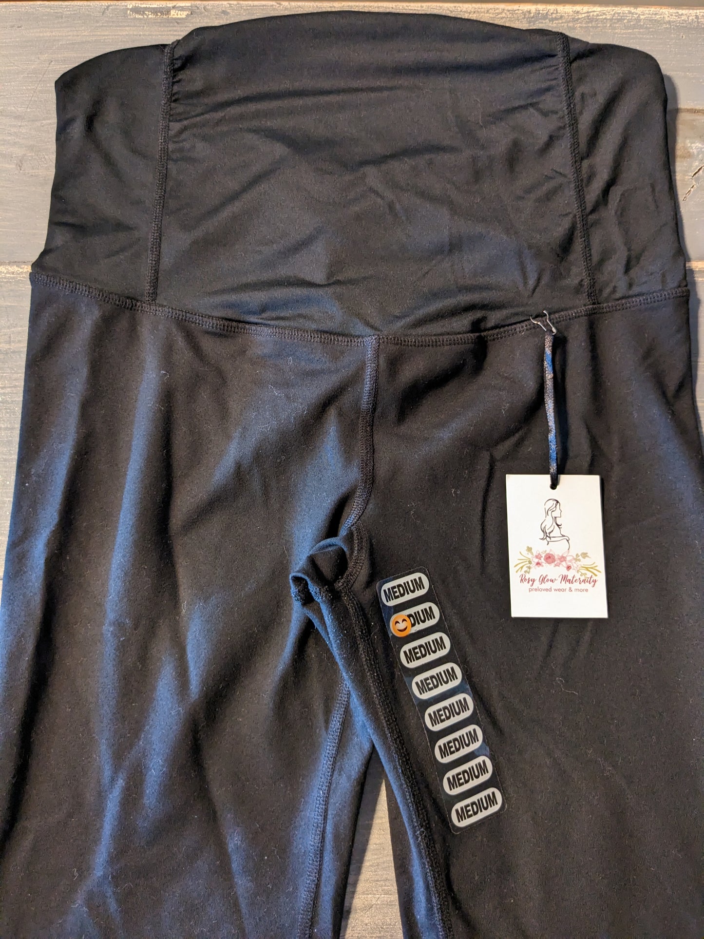 Active convertible full panel 25" cropped leggings, Black