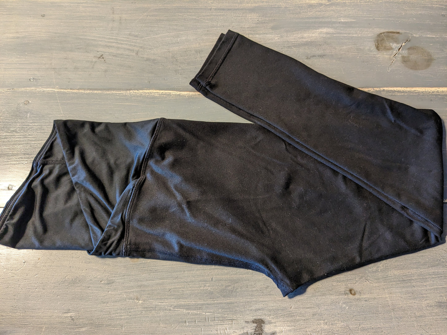 Active convertible full panel 25" cropped leggings, Black