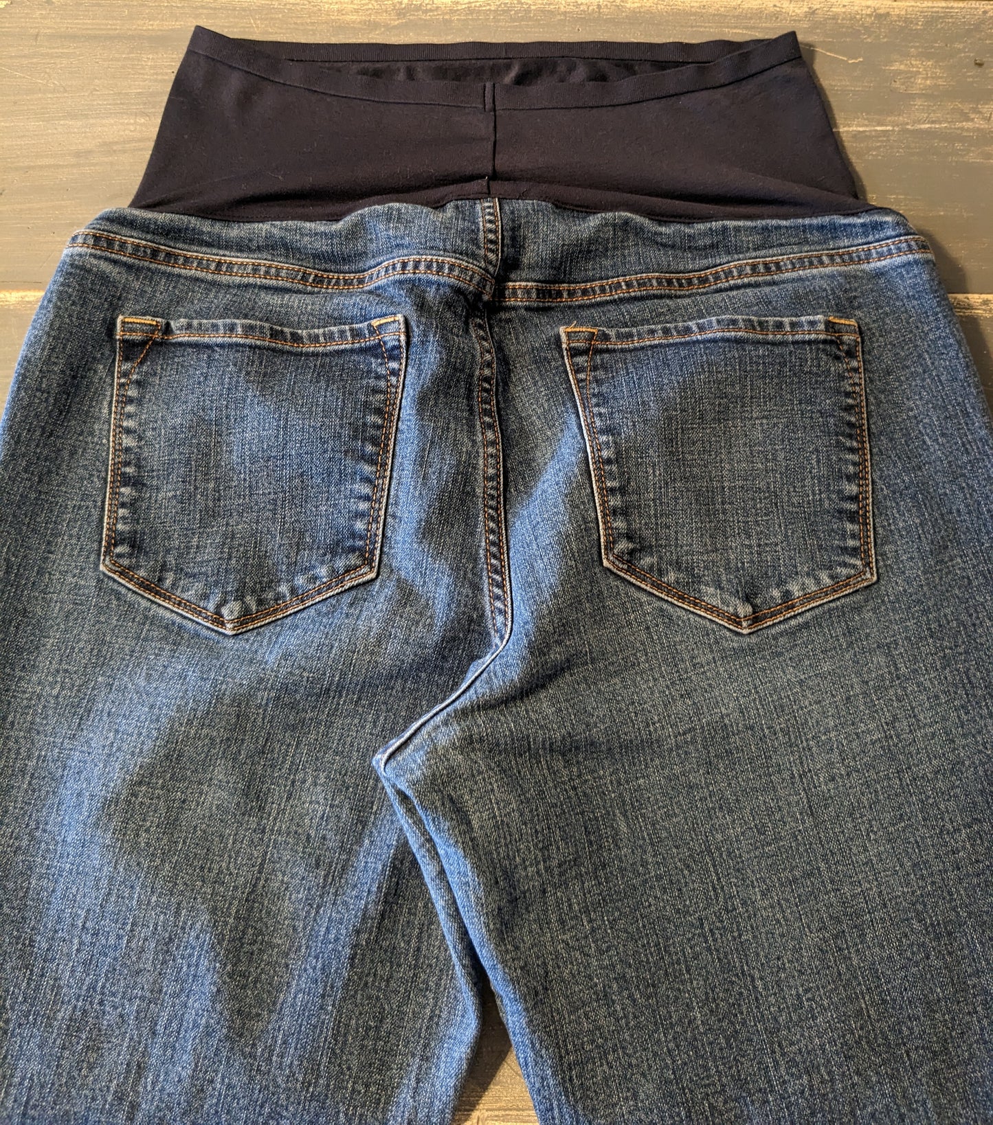 Full panel 30" bootcut jeans, Multi wash