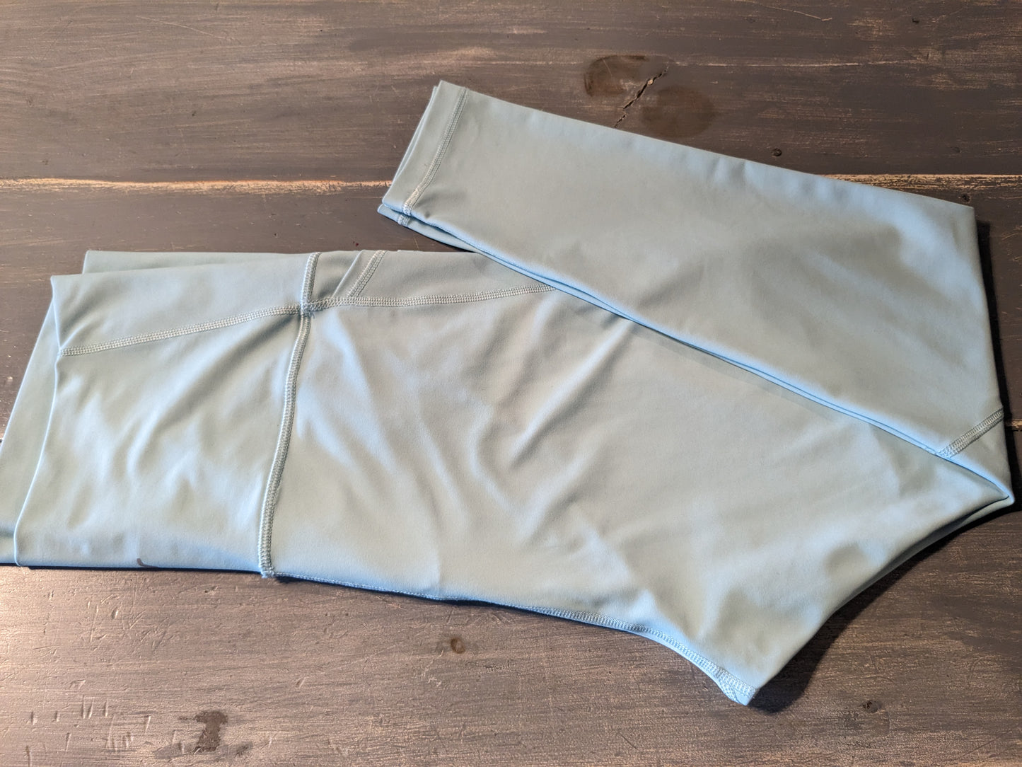 Active full panel side pockets 24" leggings, Mint