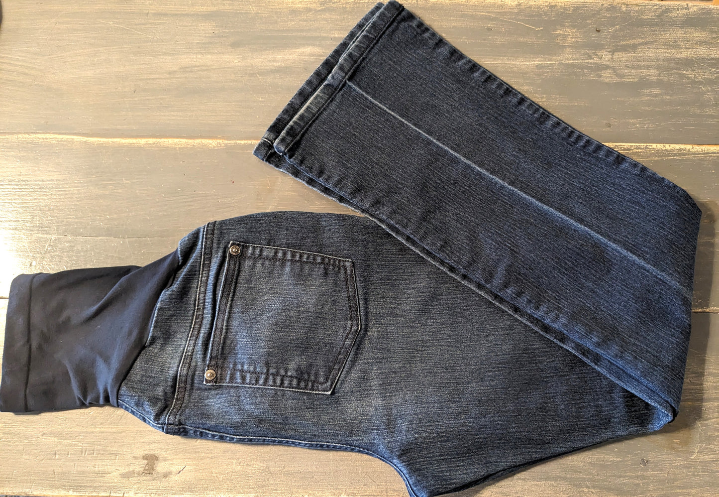 Full panel 29" bootcut jeans, Multi wash